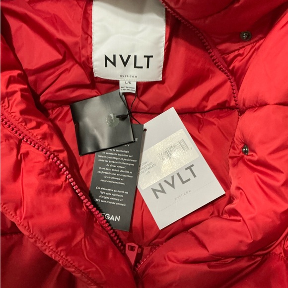 NVLT Cire Wonder Puffer in Scarlett Red Size Large NWT - Picture 10 of 15